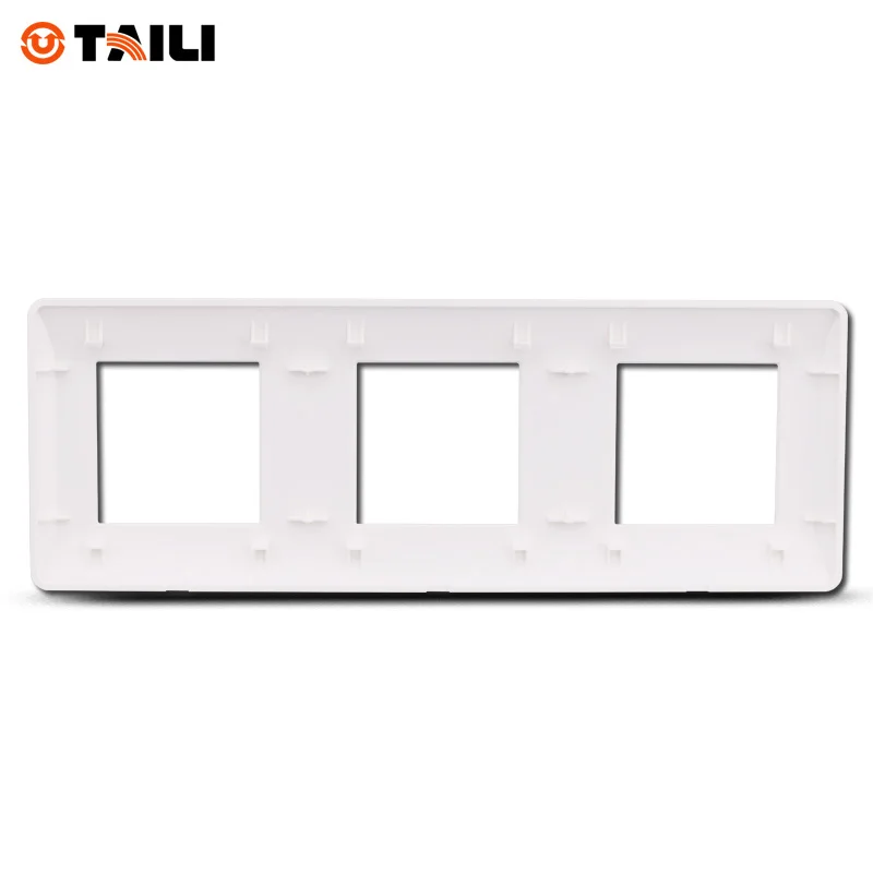 TAILI трехсекционная рамка Передняя пластина для настенного выключателя настенная