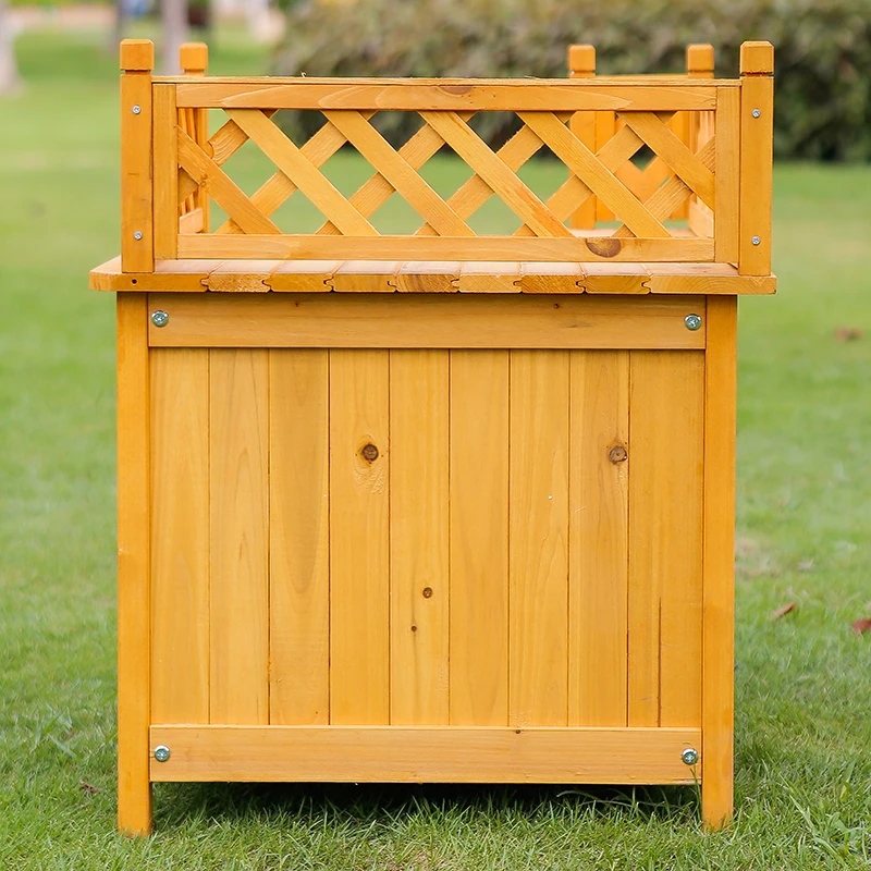 Цельная деревянная клетка для кошек Shiki съемное уличное водонепроницаемое