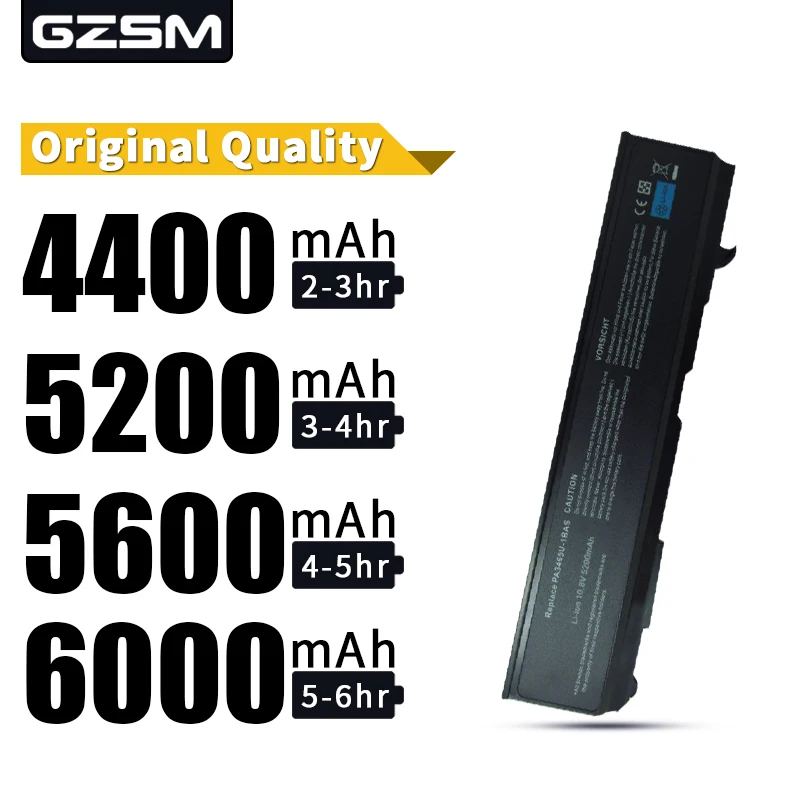 HSW Аккумулятор для ноутбука Toshiba PA3465U 1BRS 1BAS PABAS069 PA3451U PA3457U PABAS067 спутниковый A100