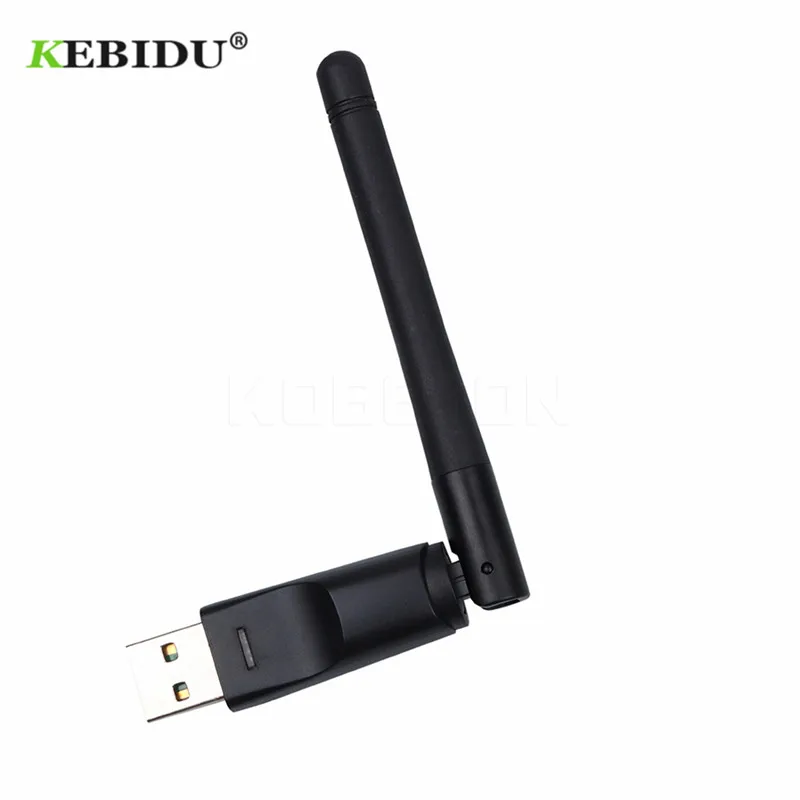 Беспроводная сетевая карта kebidu Ralink RT5370 150 м USB 2 0 Wi Fi 802 11 b/g/n адаптер LAN поворотная