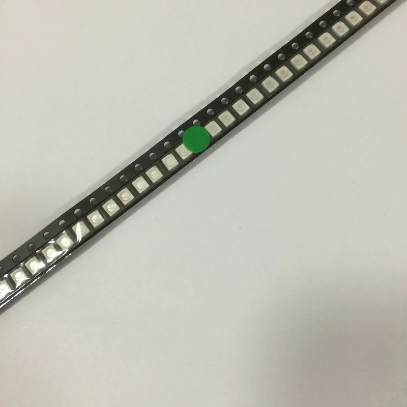 100 шт./лот 1210 SMD LED 3225 красный желтый синий зеленый белый оранжевый светоизлучающие