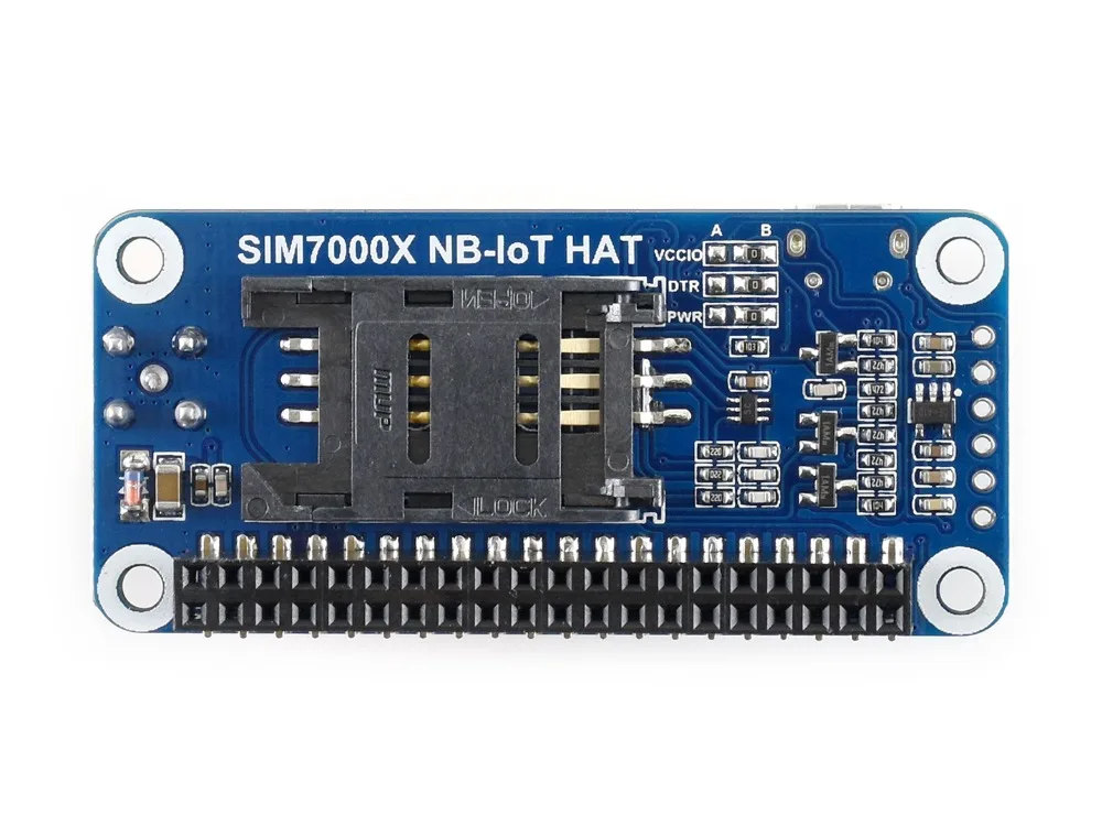NB IoT/eMTC/EDGE/GPRS/GNSS HAT для Raspberry Pi на основе SIM7000E|Демонстрационные стенды| |