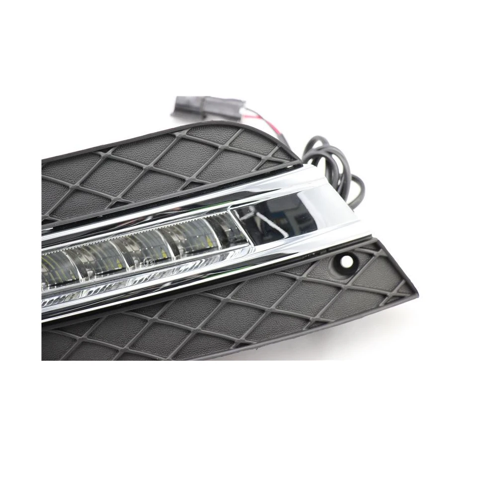 2 шт 12V светодиодный для Mercedes Benz ML350 W164 ML300 ML320 2010 2011 DRL Габаритные огни дневного