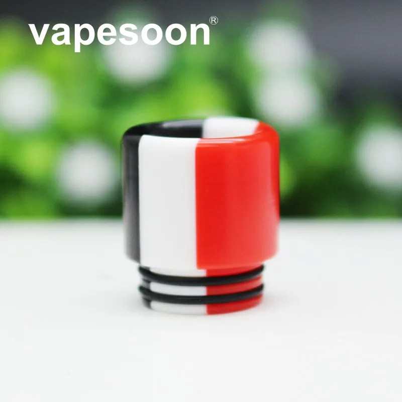 

VapeSoon Original 810 Resin Drip Tip For TFV8 BIG BABY TFV12 Prince Resa IJUST 3 Kit Ello Duro Switcher NRG Drip Tips 4PCS/Lot