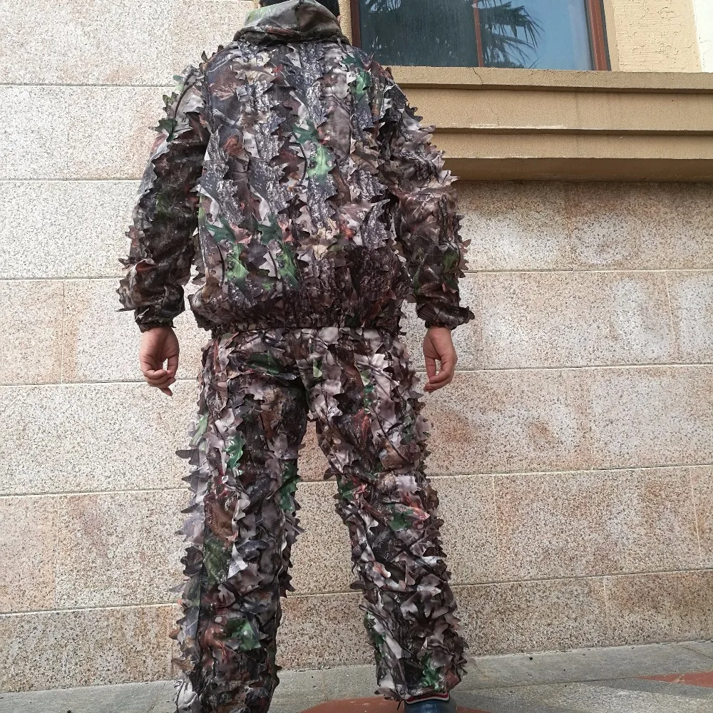 Новый товар камуфляжная быстросохнущая охотничья одежда с мертвой листьями