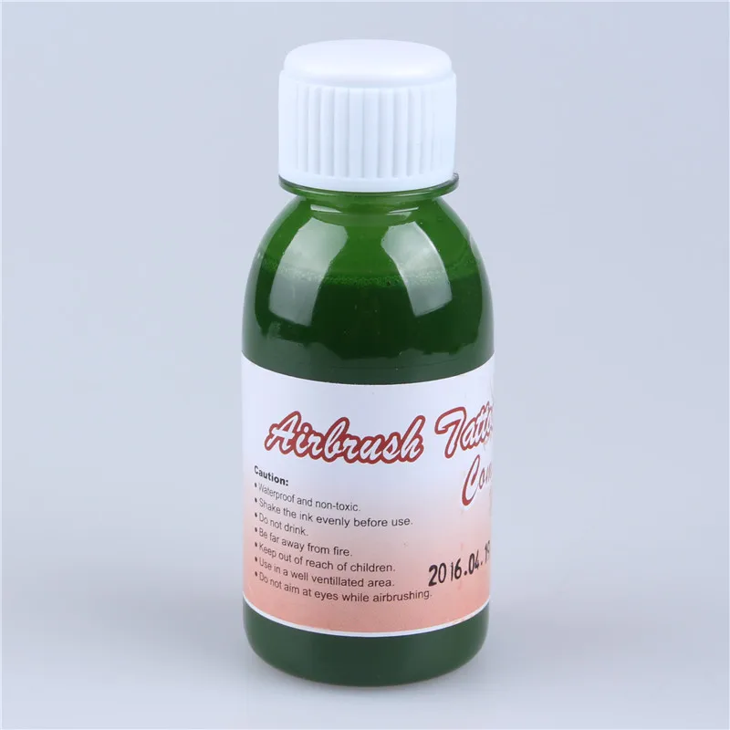 5 шт красочные Аэрограф татуировки чернила для тела краски искусства