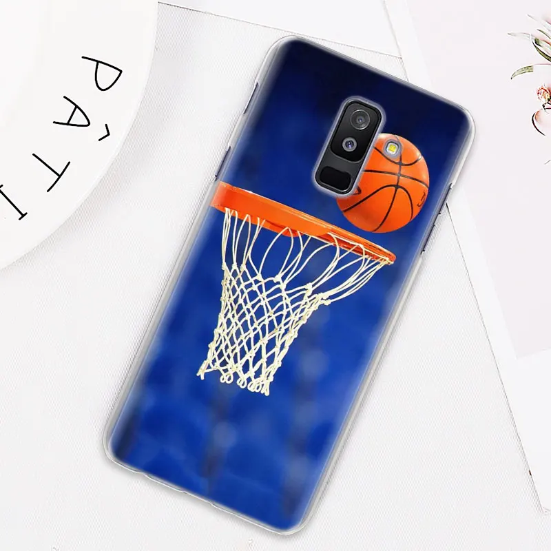 Пространство баскетбольный Бросок в кольцо чехол для samsung Galaxy J4 J6 плюс J3 J5 J6 J7 J8 C2 Core J5 J7 премьер Футляр для телефона