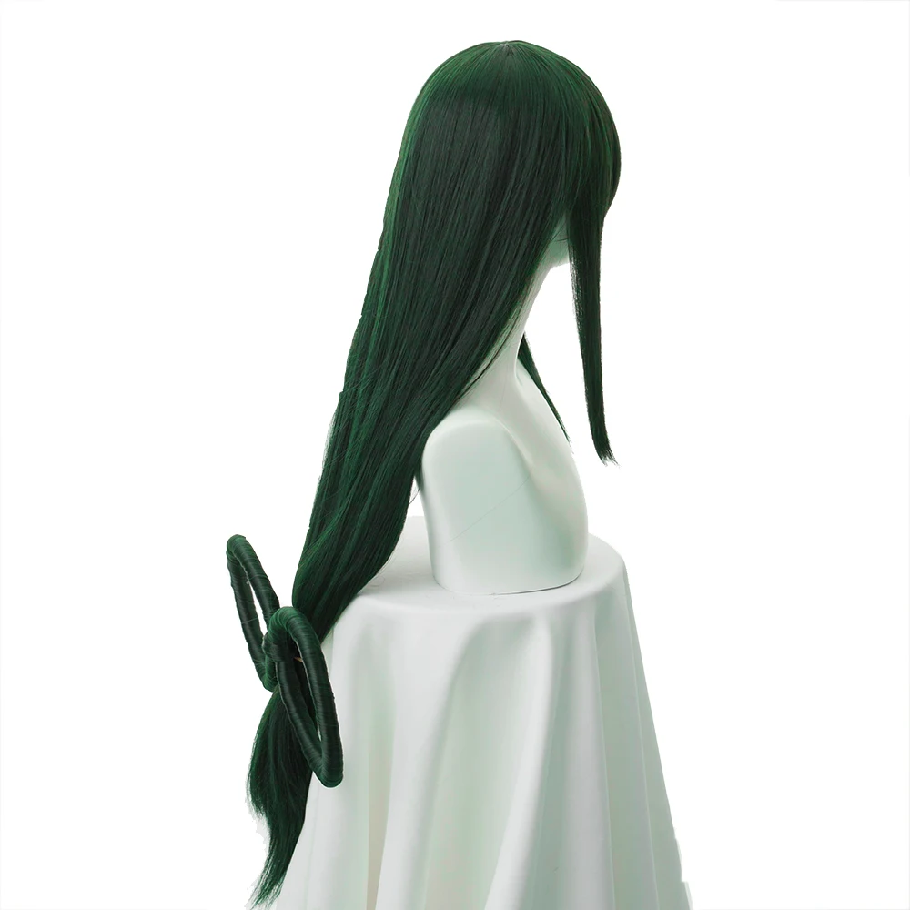 Academy Tsuyu Asui косплей парик Academy для женщин длинные зеленые синтетические волосы на Хэллоуин вечерние+ парик