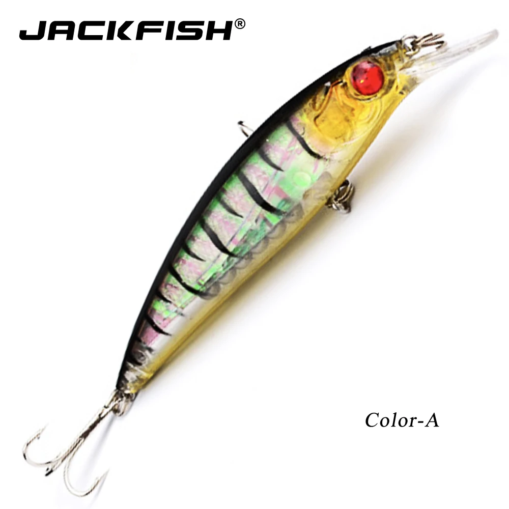 JACKFISH шумовая модель приманка в виде гольяна 11 см/12 г Реалистичная Рыба Гольян