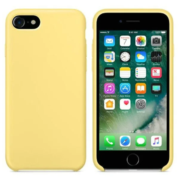 Официальные силиконовые чехлы для iPhone 7Plus 6 6S 7 8 Plus с логотипом силиконовый чехол для iPhone 10 X XR XS Max в розничной упаковке - Цвет: 12