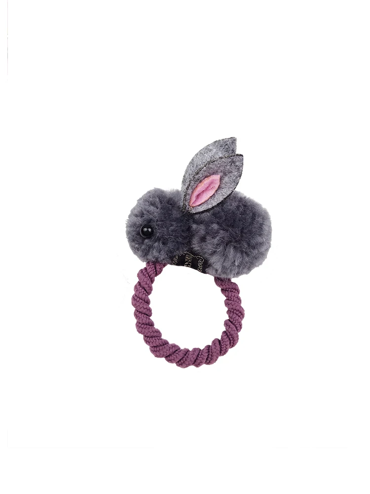 Korean New Cute Animals Rabbit Style Hair Bands 3D Clip For kids Plush Ears Headband Children Girls Accessories | Детская одежда и