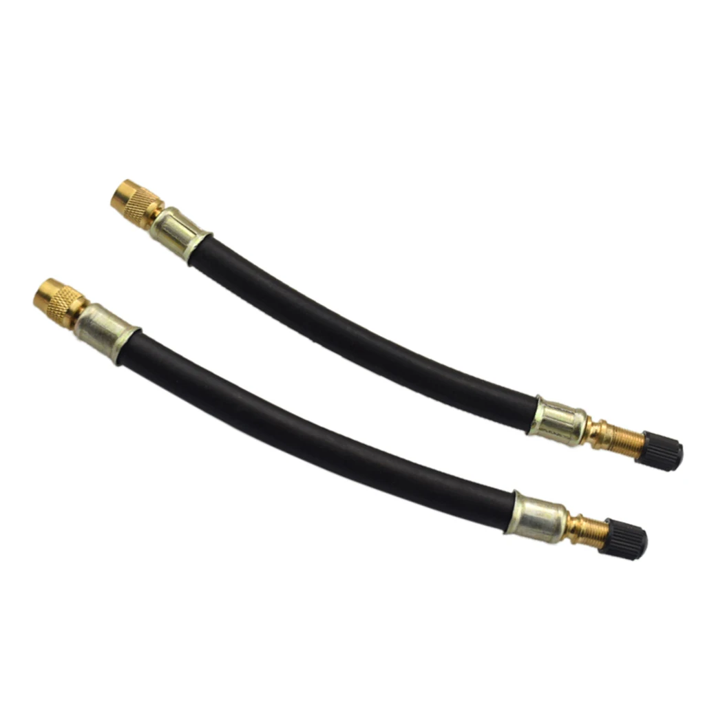 2 шт. 7 дюймов длинный большой выпускной клапан гибкий резиновый удлинитель