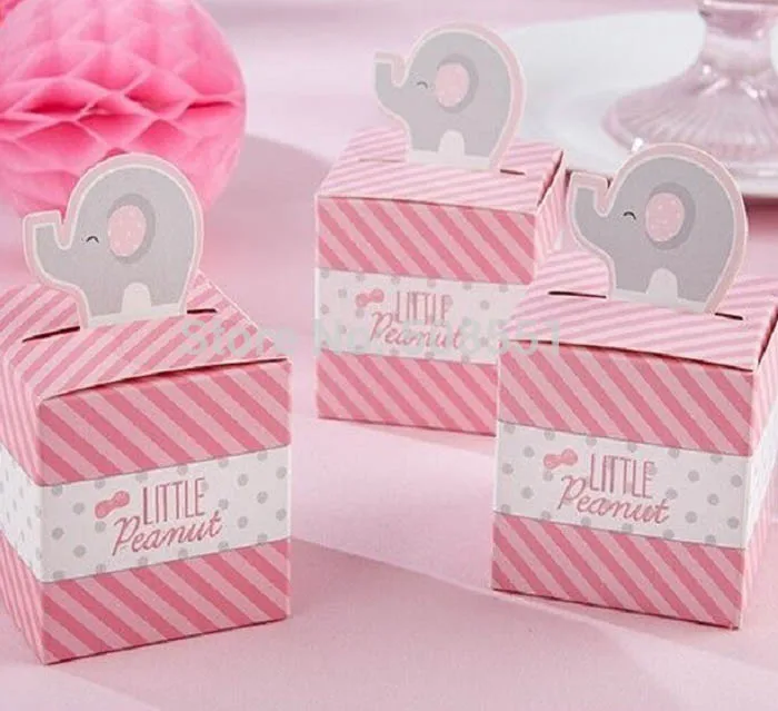 Слоненка детей Ванна пользу Box подарок на свадьбу Коробки вечерние для 12 шт. | Дом