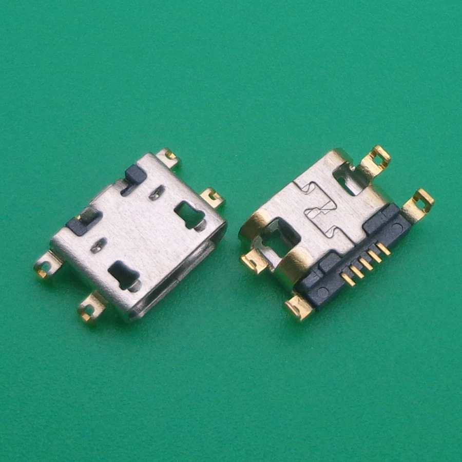 10 шт. разъем Micro USB зарядный для HUAWEI Y511 T00 U00 Alcatel One Touch Idol Dual OT6040 6040D/E|Соединители| |