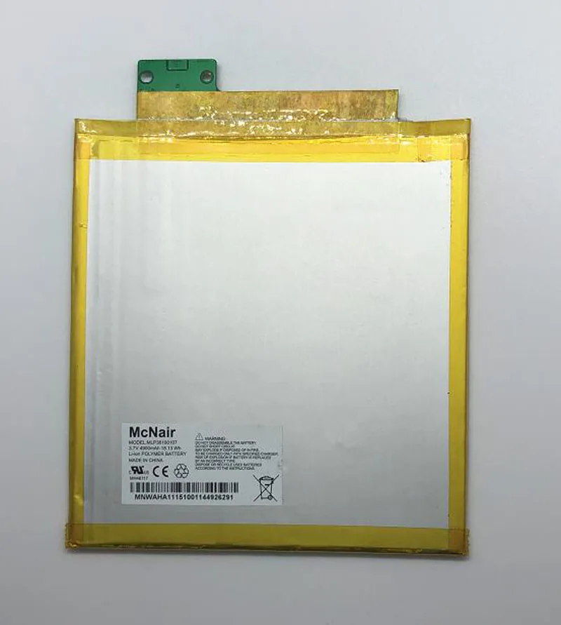 GeLar 4900mAh MLP36100107 аккумуляторные батареи для McNair Verizon Ellipsis 8 &quotQTAQZ3|Аккумуляторы