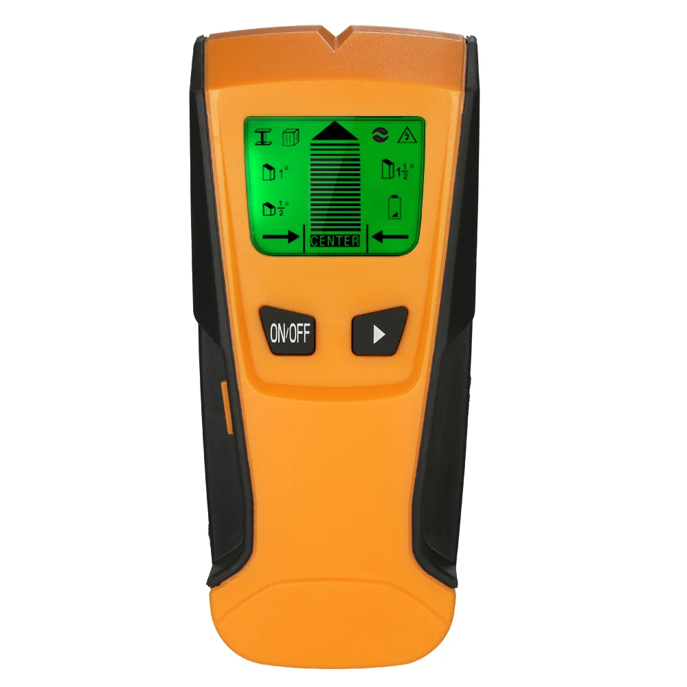 Meterk 3 в 1 pinpointer металлодетекторы Стад центр поиск металла и AC живой провод детектор настенный сканер Золотой искатель