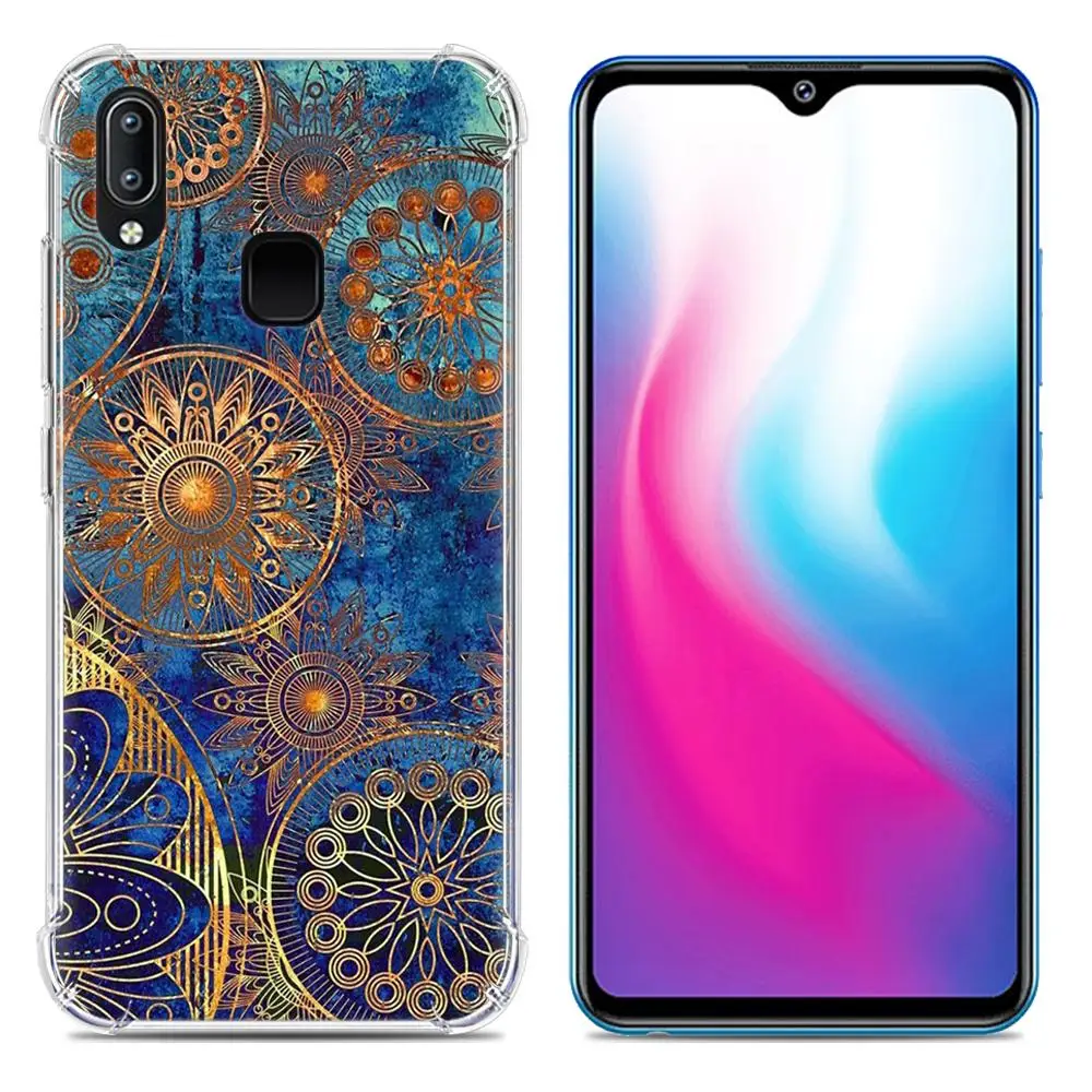 2 Противоударный чехол для телефона Vivo Y91/Y95/U1/Y91i модный дизайн с подушкой безопасности цветной окрашенный задний Чехол для телефона - Цвет: 2