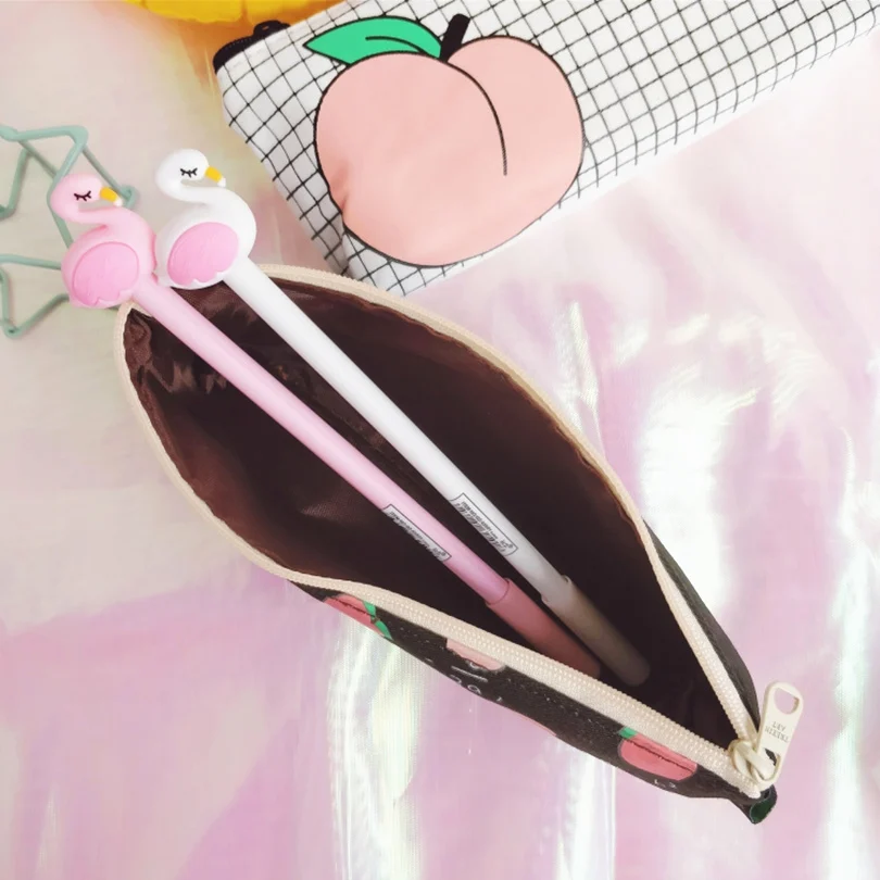 Холщовый чехол для карандашей женщин 1 шт. | Канцтовары офиса и дома