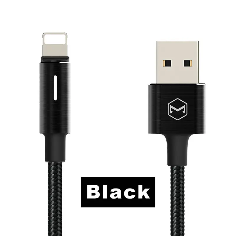 Auto Disconnect Mcdodo Lightning-USB кабель для iPhone X Xs Max 8 Plus Авто разъединитель провод для быстрой зарядки для iPhone 7 6s iPad кабель синхронизации данных - Цвет: Auto Disconnect