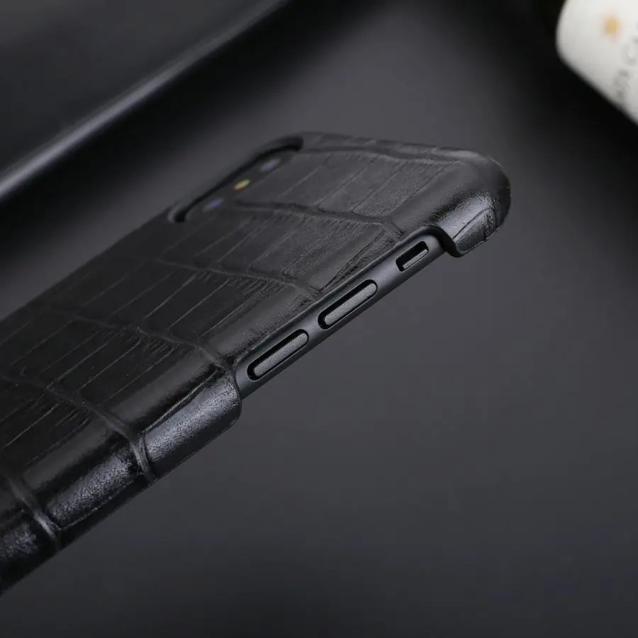 Чехол-накладка для iPhone X XS 11 12 Pro Max XR 7 8 Plus SEII из натуральной кожи | Мобильные