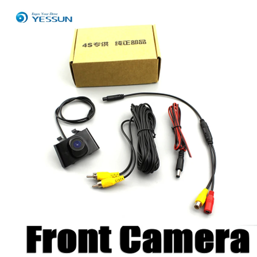 YESSUN CCD для Hyundai Santa Fe IX45 2013 2015 Автомобильная Передняя Эмблема камера с логотипом