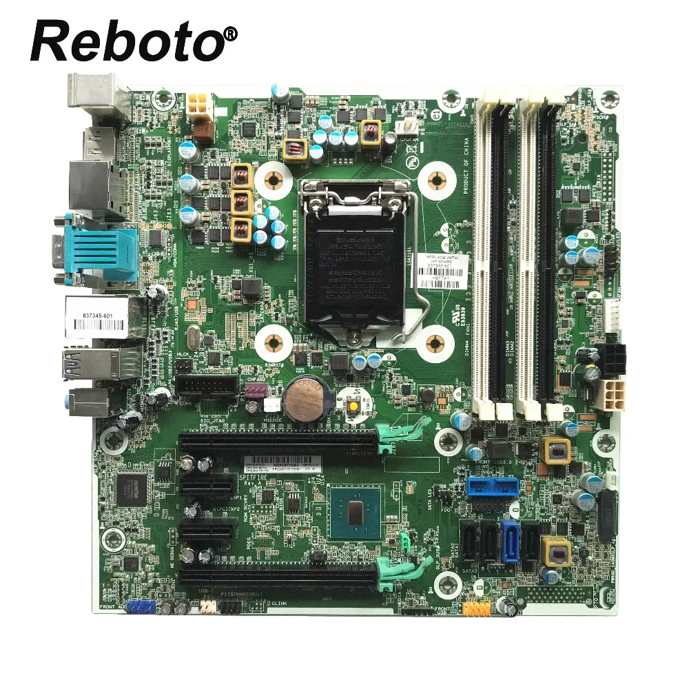 Reboto Высокое качество для hp Z240 с волокнно-Оптической вилкой для рабочего стола материнской платы LGA1151 C236 чипсет DDR4 795003-001 837345-001 аккумулятор большой емкости тестирование Быстрая