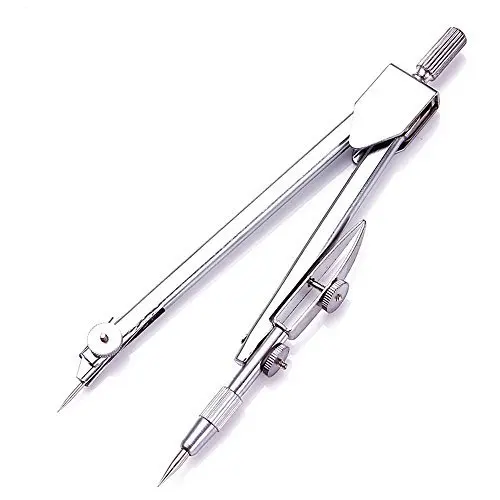 1 шт. компас из нержавеющей стали для рисования|drafting compass|compasses drawing toolgeometry compass |