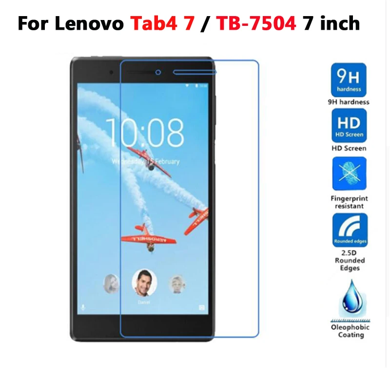 TB-7504 Закаленное стекло 9H для lenovo Tab 4 7 эфирные TB-7304 защитная пленка Tab 4 7 TB-7504 Tab4 8 TB-8504 защита экрана планшета - Цвет: TB-7504