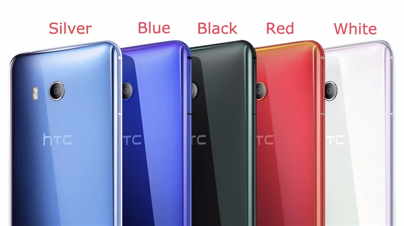 Разблокированный мобильный телефон htc U11, GSM, 3G и 4G, Android, четыре ядра, 5,5 дюймов, 12 МП и 16 МП, wifi, gps, 4 Гб ram, 64 ГБ rom, отпечаток пальца, NFC