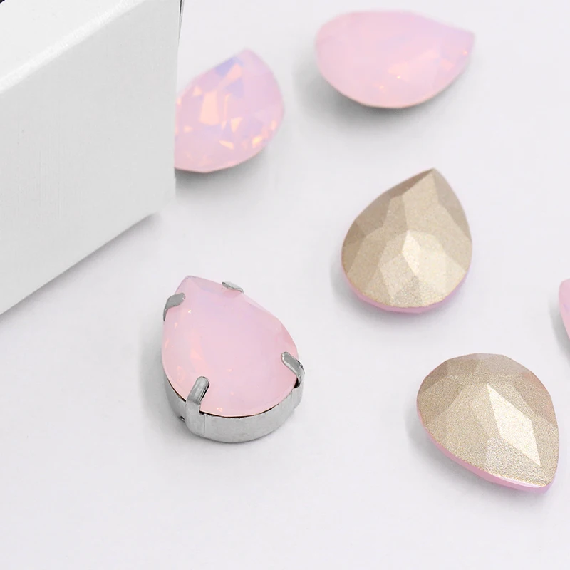 Опал серии Необычные каплевидные хрустальные стразы аппликация стекло кристалл