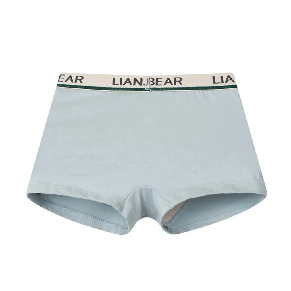 SAGACE 4 шт. детские трусы-боксеры с рисунком для мальчиков мягкие короткие трусики