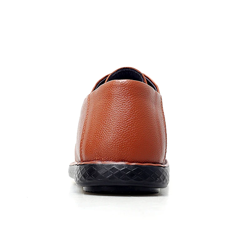 Мужские туфли из натуральной кожи деловые элегантные туфли-оксфорды | Обувь