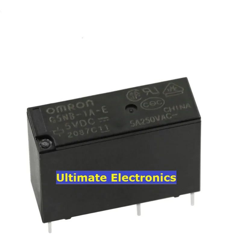 10 шт. G5NB-1A-E-5VDC G5NB-1A-E-12VDC G5NB-1A-E-24VDC DC5V DC12V DC24V 5A реле | Электронные компоненты и