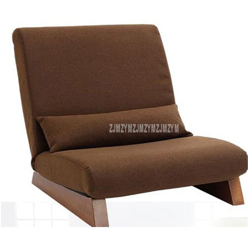 

Floor Folding Single Seat Sofa Bed Modern Japanese Living Room Chair Furniture Armless Reading Lounge Recliner Chair