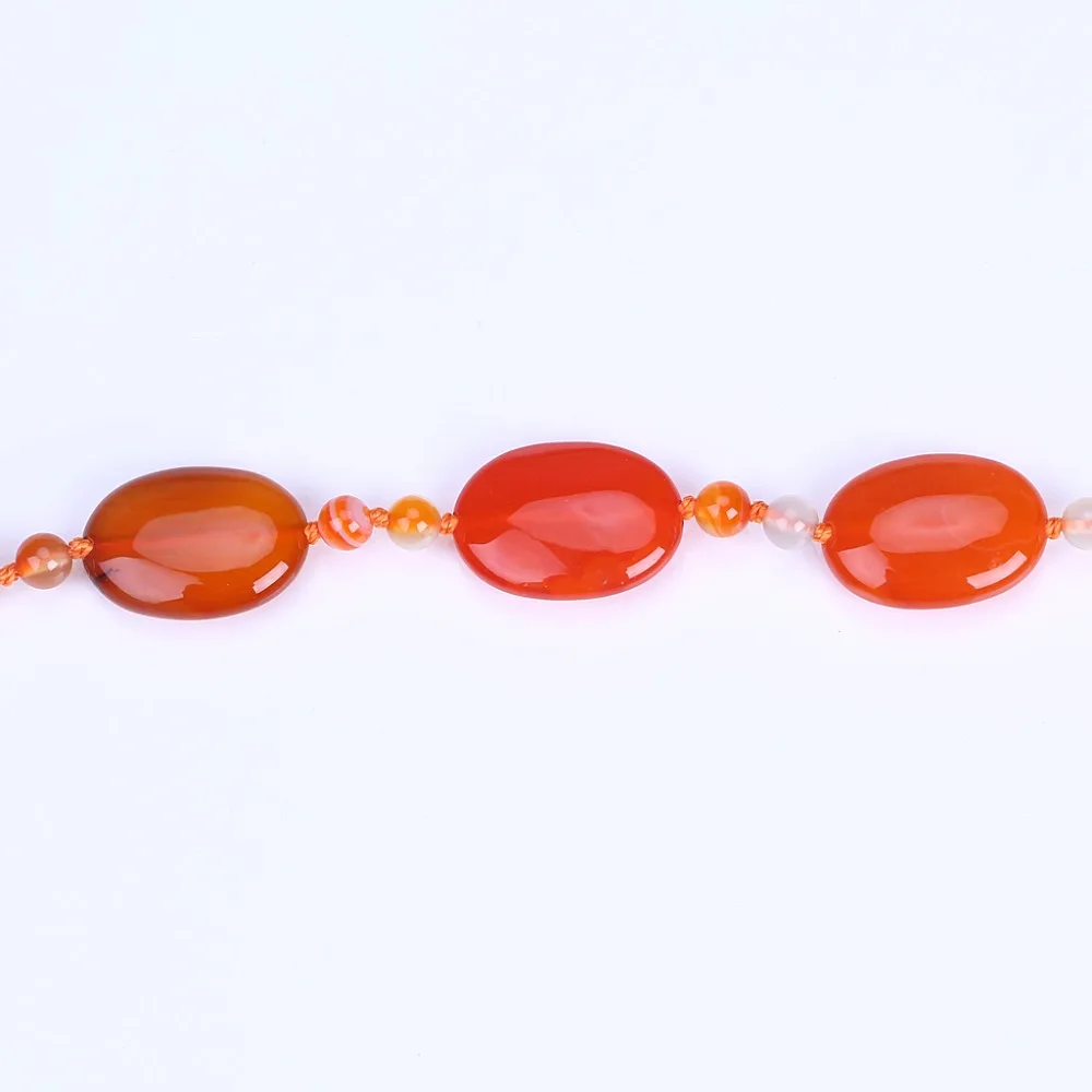 

New arrive choker bohemian stone beads necklace handmade beaded necklace women jewelry accessories