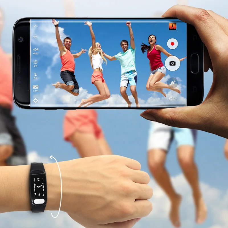 Bozlun ЭКГ Heart Rate Мониторы смарт-браслеты Мода Шагомер Спорт цифровые часы Для