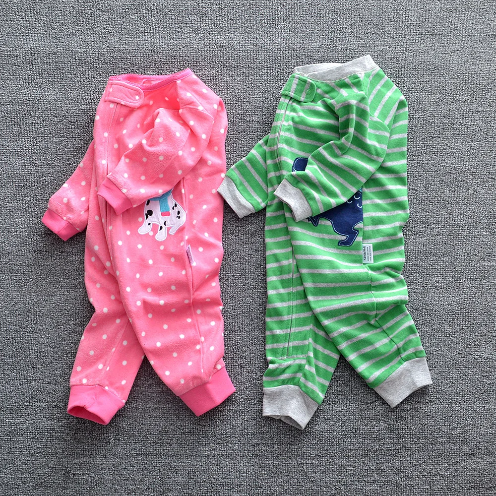Детская одежда, bebes, комбинезон с воротником, флисовые пижамы для новорожденных, одежда для маленьких мальчиков, одежда для маленьких мальчиков, комбинезоны, верхняя одежда