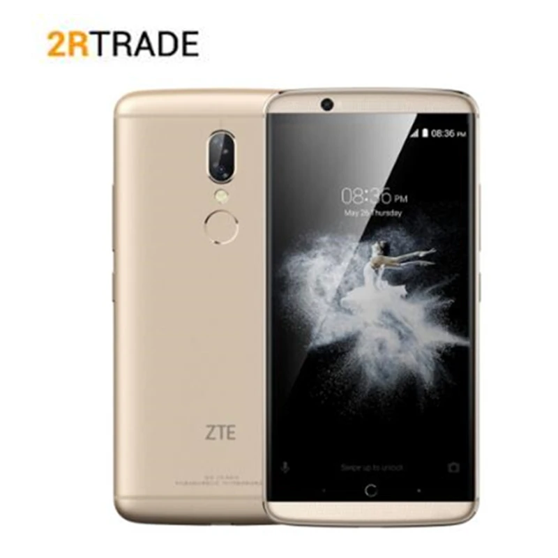 ZTE AXON 7S смартфон с 5 дюймовым дисплеем четырёхъядерным процессором ОЗУ 4 Гб ПЗУ 128
