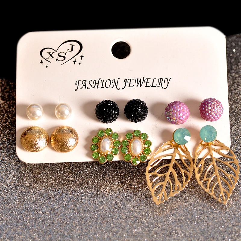 Новые модные женские аксессуары из мультфильма «Холодное сердце» ; вечерние серьги-пуссеты красивое сочетание и застежка-матч 6 пар/компл. серьги Рождественские подарки