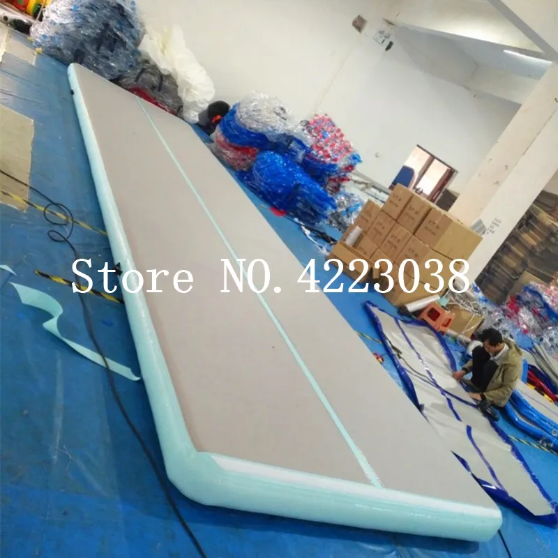 Скидка Бесплатная доставка Воздушная дорожка 8*1*0,2 м надувная воздушная дорожка 7 м 6 м коврик для тренажерного зала Yogo надувная воздушная дорожка д...