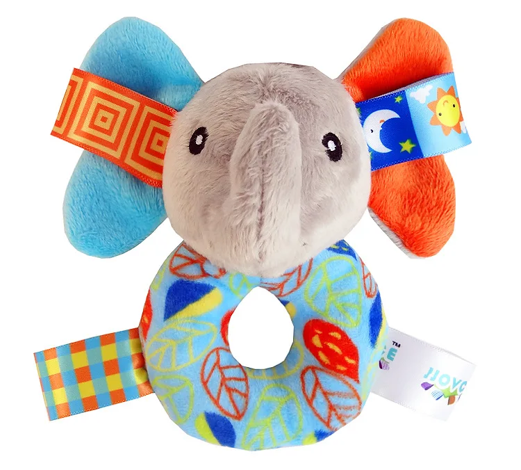 2017 Детская плюшевая погремушка игрушки для новорожденных мальчиков и девочек