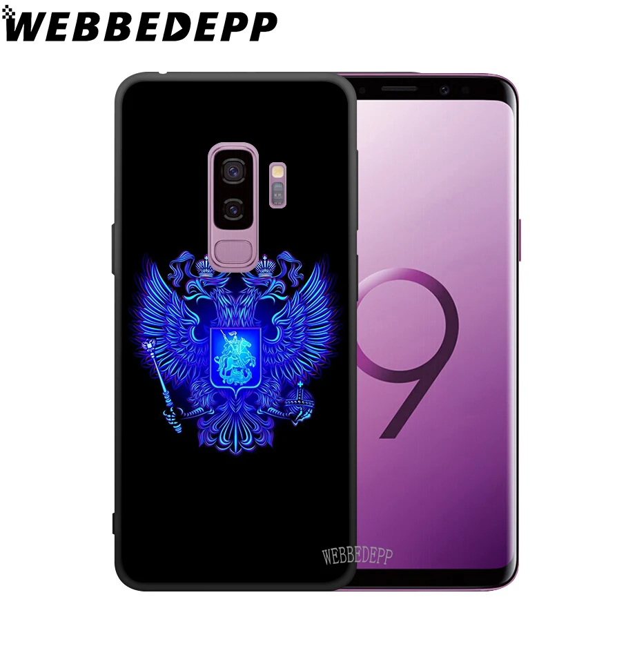 WEBBEDEPP Россия США Флаг Великобритании Мягкий чехол из ТПУ для Samsung Galaxy S6 S7 Edge S8 S9 S10