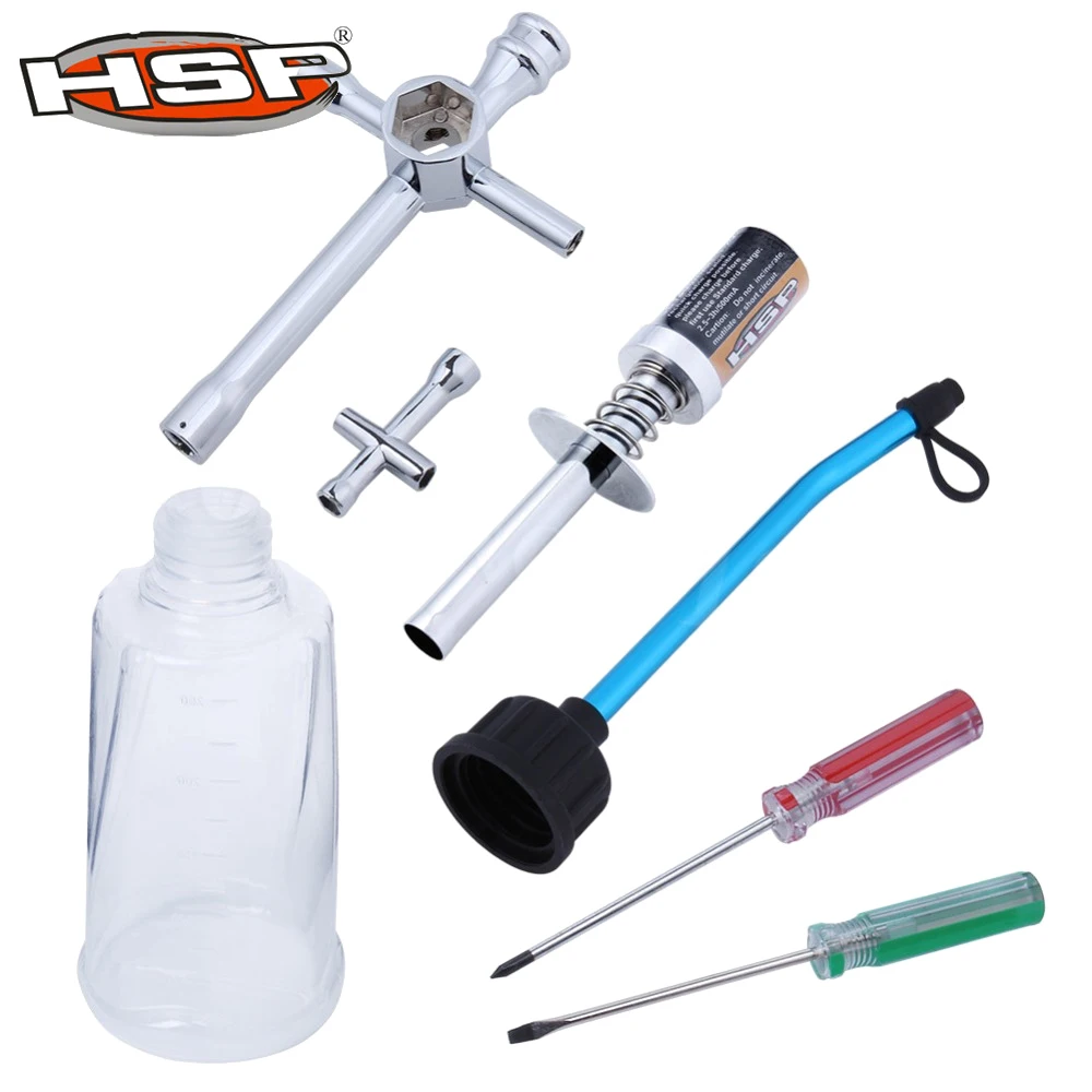 1 комплект HSP 80142 Nitro бензиновый стартовый комплект/пробка светящегося света