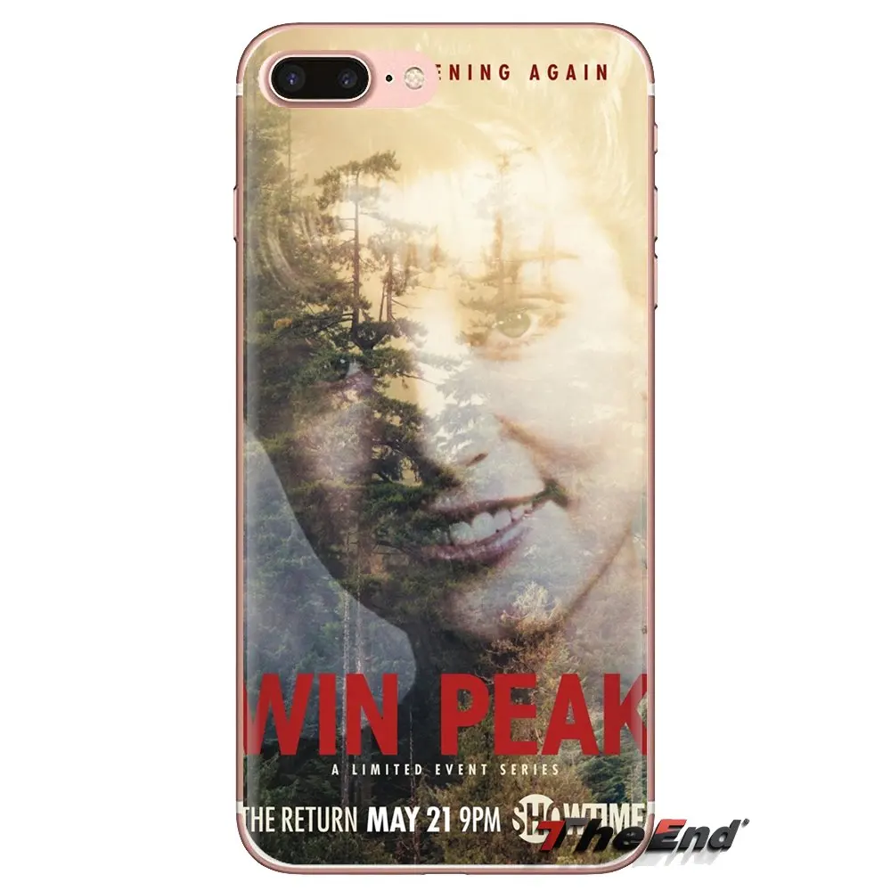 Soft Transparent Shell Covers For Xiaomi Mi4 Mi5 Mi5S Mi6 Mi A1 A2 5X 6X 8 9 Lite SE Pro Max Mix 2 3 2S Twin Peaks Season |