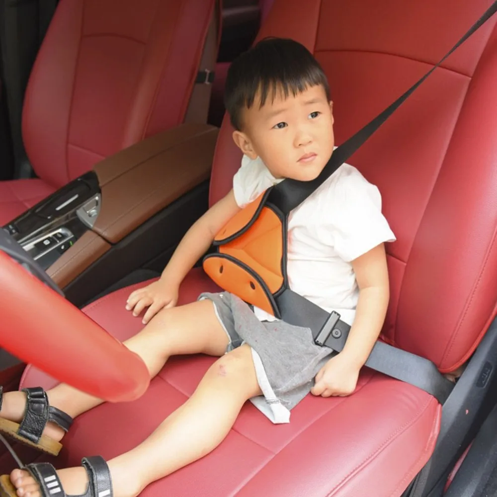 Ремня автокресла высокого качества Треугольники защитная скоба для крепления универсальный автомобильный ремень безопасности держатель детские автокресла крышка защищает кожу ребенка регулятор