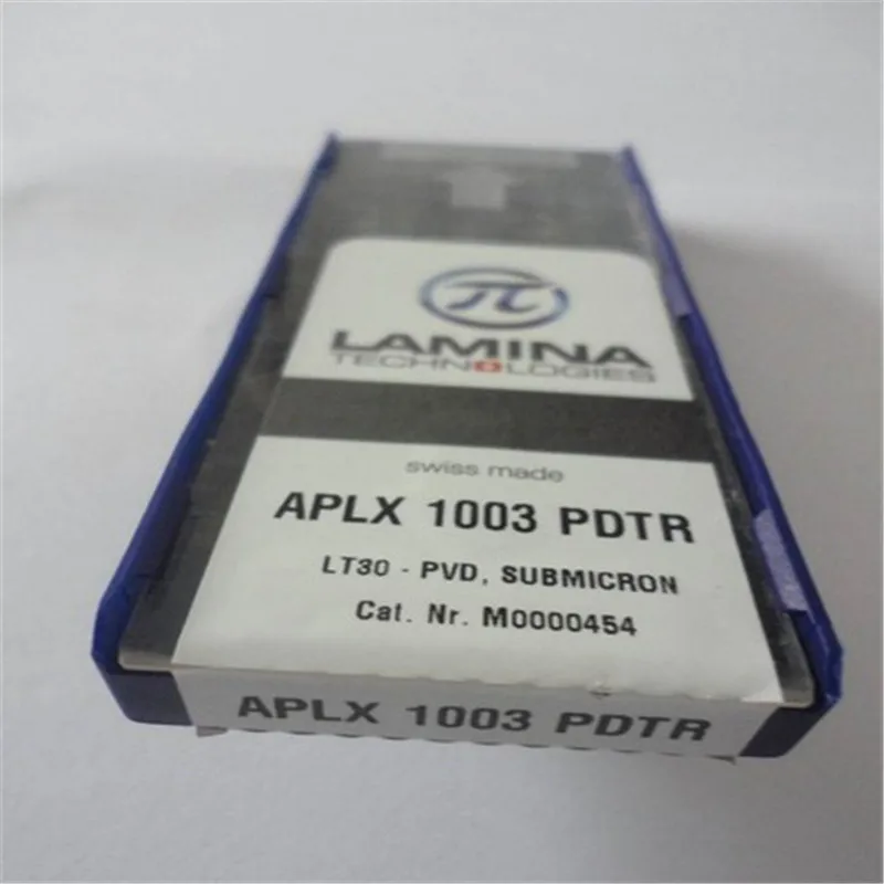 WCMX040208-NN LT30 100% Original LAMINA carbide insert with the best quality 10pcs/lot free shipping | Инструменты
