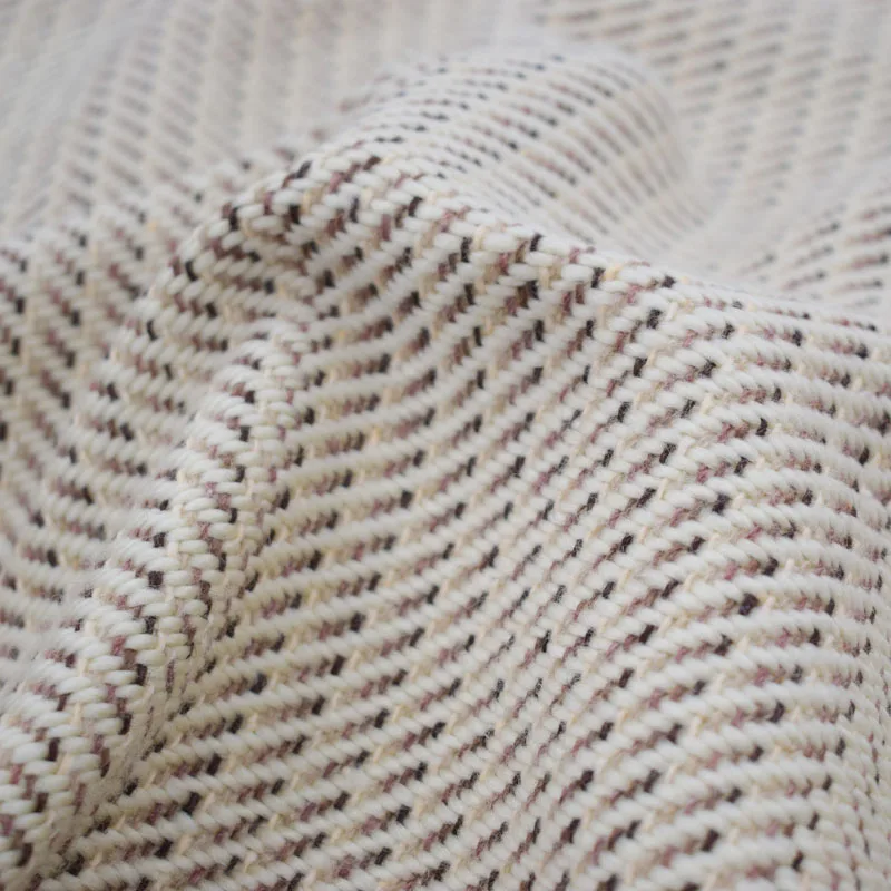 Новинка 2018 модная твидовая ткань абрикосового цвета для платья пальто тканевая