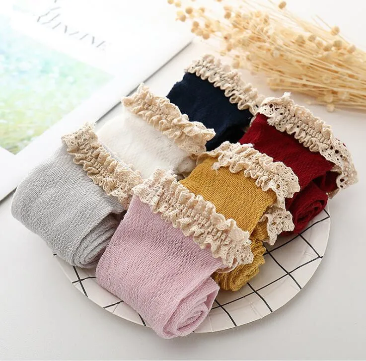 Новые летние носки от комаров Детские сетчатые кружевные с ворсом для девочек