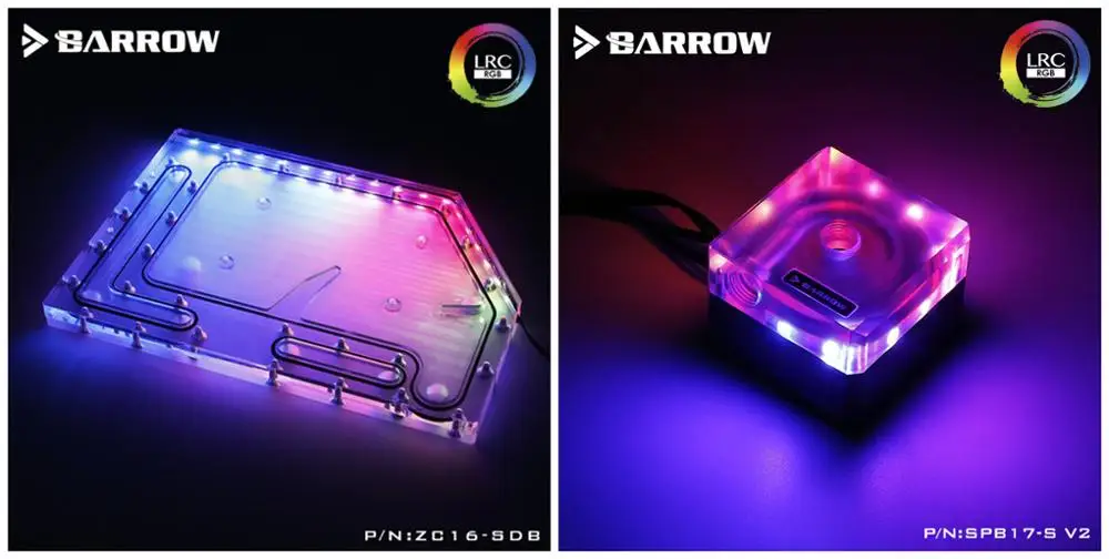 X Pump(SPB17-S V2) Курган водные пути доска для ZG 16 чехол воды путь плиты LRC2.0(5 В 3Pin) Материнская плата AURA ZC16-SDB - Цвет лезвия: X Pump(SPB17-S V2)