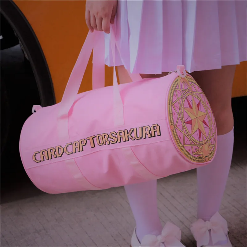 Женская холщовая спортивная сумка Milk bear дорожная через плечо с принтом букв